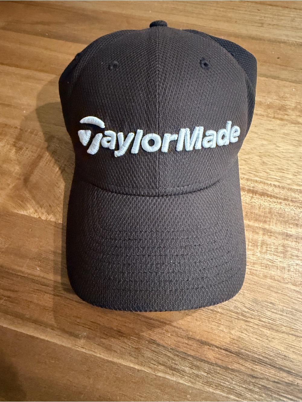 TaylorMade M3 Black Cap with White Embroidered Logo - small medium